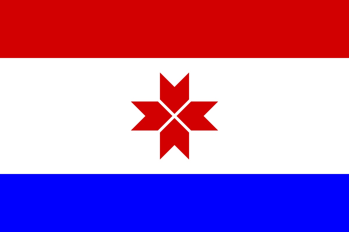 Флаг Республики Мордовия.
